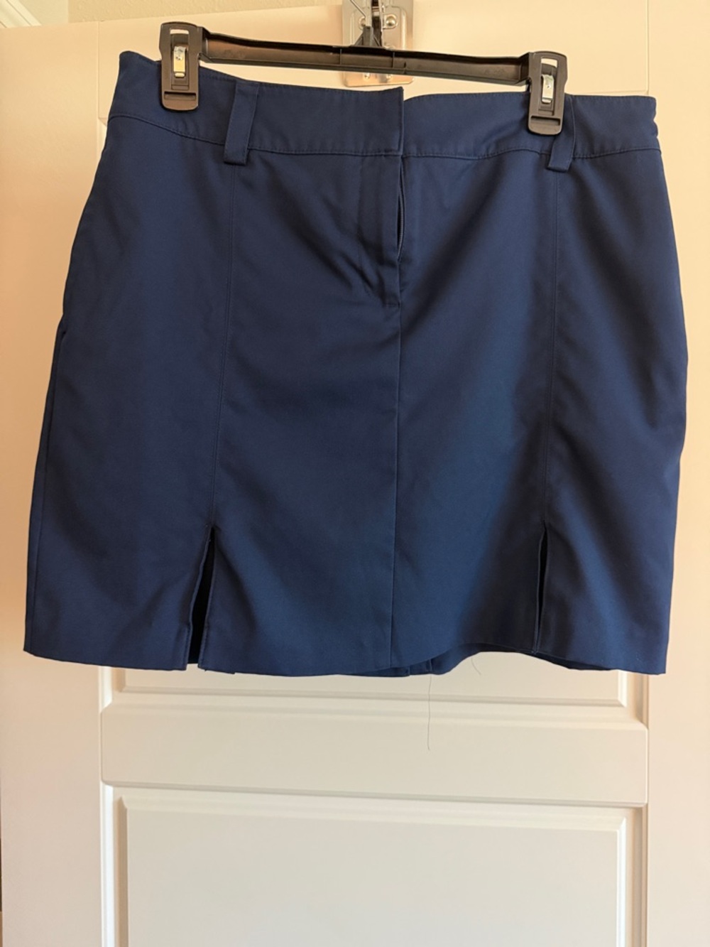 Izod Golf Classic Navy Skirt / Skort with Front Slits